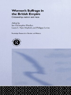 cover image of Women's Suffrage in the British Empire